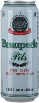 Пиво "Brauperle" Pils, in can, 0.5 л Пиво "Brauperle" Pils, in can, 0.5 л