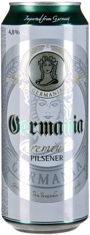 Пиво "Germania" Pilsner, in can, 0.95 л