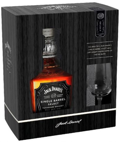 Виски Jack Daniel's Single Barrel 0.7 л 45% в подарочной упаковке