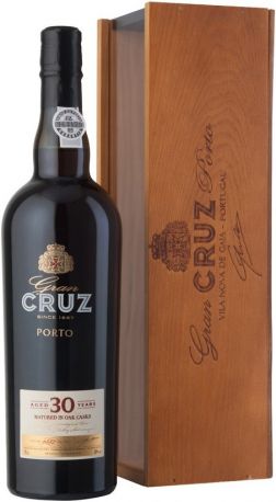 Портвейн Porto Gran Cruz 30 Years Old, wooden box - Фото 1