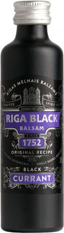 Ликер Riga Black Balsam Currant, 40 мл - Фото 1