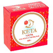 Икра лососевая Кеты 100г Икра лососевая Кеты 100г