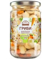 Грибы шампиньоны Bel Gusto целые маринованные 314 мл Грибы шампиньоны Bel Gusto целые маринованные 314 мл