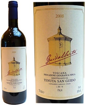 Вино Tenuta San Guido, Guidalberto IGT 2008 - Фото 2