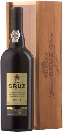 Портвейн Porto Gran Cruz Vintage 1996, in wooden box