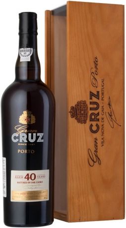 Портвейн Porto Gran Cruz 40 Years Old, in wooden box - Фото 1