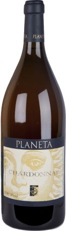 Вино Planeta, Chardonnay, Sicilia IGT, 2012, wooden box, 1.5 л - Фото 2