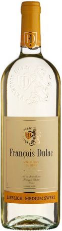 Вино "Francois Dulac" Vin de Pays du Gers Blanc, 2013, 1 л