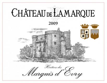 Вино Chateau de Lamarque, Haut-Medoc AOC, 2011, 375 мл - Фото 2