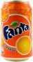 Вода "Fanta" Orange, in can, 0.33 л