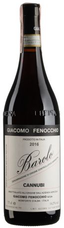 Вино Barolo Cannubi 2016 - 0,75 л
