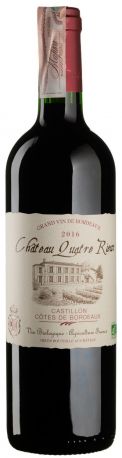 Вино Chateau Quatre Rieux 2016 - 0,75 л