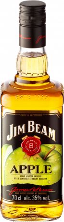 Виски яблочный "Jim Beam" Apple, 0.7 л - Фото 1