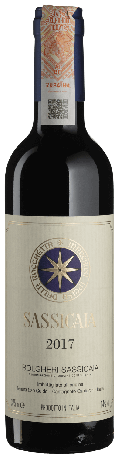 Вино Sassicaia 2017 - 0,375 л