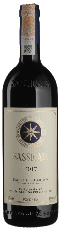 Вино Sassicaia 2017 - 0,75 л