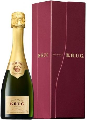 Шампанское Krug, "Grande Cuvee", gift box, 375 мл - Фото 1