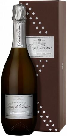 Шампанское Joseph Perrier, "Esprit de Victoria" Blanc de blancs Vintage, Champagne AOC, 2004, gift box