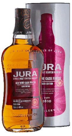 Виски Isle of Jura Red Wine, gift box 0,7 л