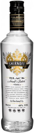 Водка "Smirnoff" Black, 0.5 л