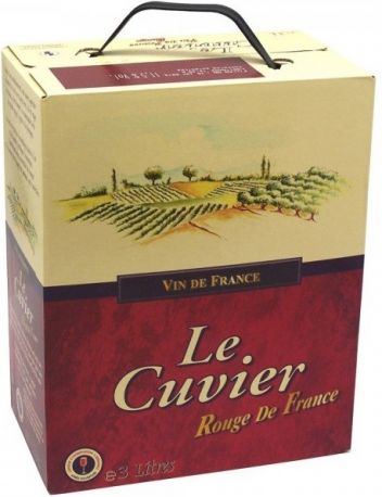 Вино Les Grands Chais de France, "Le Cuvier" Rouge, Bag in Box, 3 л