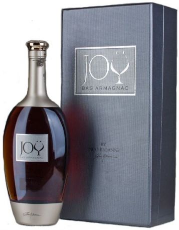 Арманьяк Joy by Paco Rabanne, Bas Armagnac AOC, 1966, gift box, 0.7 л - Фото 1