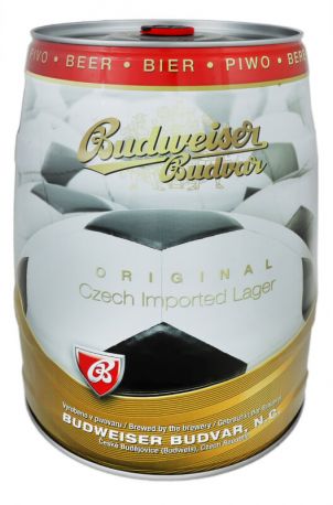 Пиво Budweiser Budvar Retro светлое фильтрованное 5% 5 л - Фото 3