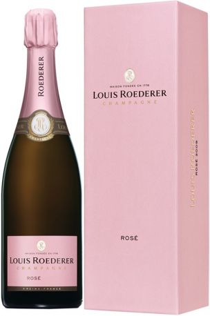 Шампанское Brut Rose AOC, 2010, gift box "Deluxe"