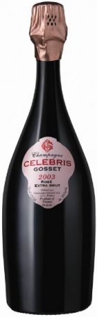 Шампанское Gosset Celebris Rose Extra Brut 2003, gift box - Фото 2