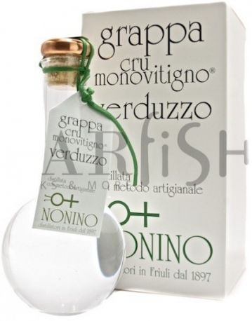Граппа Nonino, "Cru Monovitigno" Verduzzo, gift box, 0.5 л - Фото 1