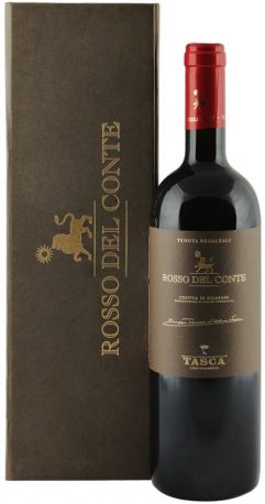 Вино Tasca d'Almerita, "Rosso del Conte" DOC, 2011, gift box - Фото 1