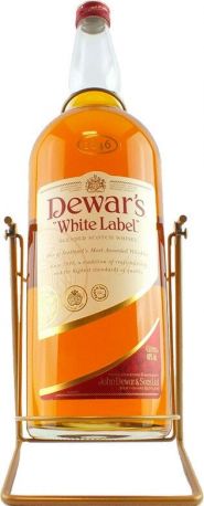 Виски Dewar's "White Label", with cradle, 4.5 л - Фото 2