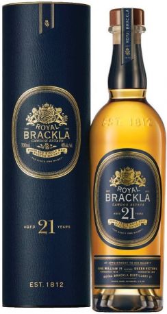 Виски "Royal Brackla" 21 Years Old, in tube, 0.7 л - Фото 1