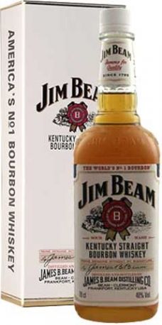 Виски "Jim Beam", gift box, 0.7 л - Фото 1