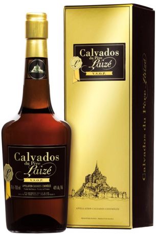 Кальвадос Calvados du pere Laize, VSOP, gift box, 0.7 л - Фото 1