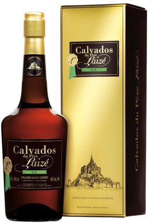 Кальвадос Calvados du pere Laize, VS, gift box, 0.7 л - Фото 1
