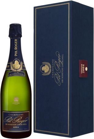 Шампанское Pol Roger, Cuvee "Sir Winston Churchill", 2004, gift box