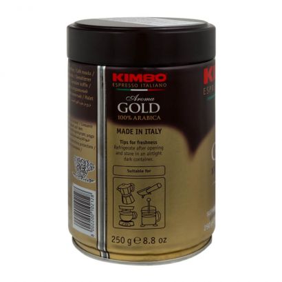 Кофе молотый Kimbo Aroma Gold 250 г - Фото 7