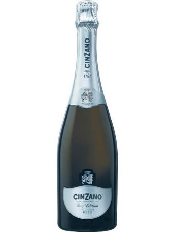 Вино игристое Cinzano Dry Edition белое сухое 0.75 л 11%