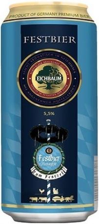 Пиво "Eichbaum" Festbier, in can, 0.95 л