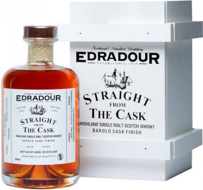 Виски Edradour, Barolo Cask Finish, 2002, gift box, 0.5 л