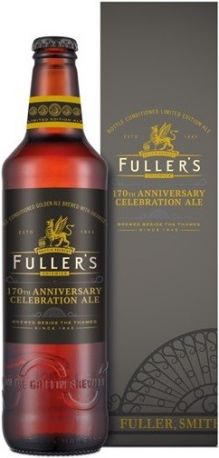 Пиво Fuller's, 170th Anniversary Celebration Ale, in gift box, 0.5 л