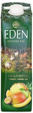 Сок "ЭДЕН" Мультифруктовый нектар с мякотью, 0.9 л
