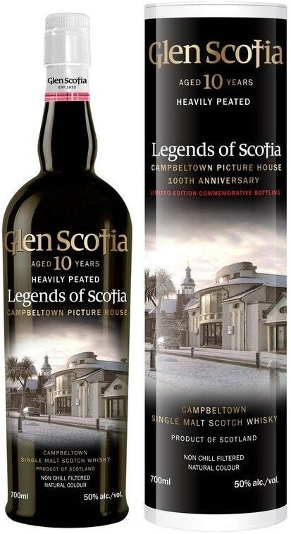 Виски Glen Scotia 10 Years Old Heavily Peated, in tube, 0.7 л - купить ...