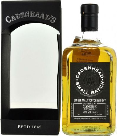 Виски Cadenhead, "Clynelish" 21 Years Old, gift box, 0.7 л