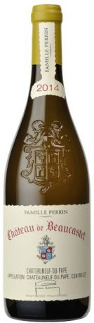 Вино Perrin et Fils, "Chateau de Beaucastel" Blanc, Chateauneuf du Pape AOC, 2014