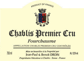 Вино Jean-Paul & Benoit Droin, Chablis 1er Cru "Fourchaume", 2014 - Фото 2