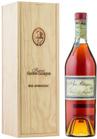 Арманьяк "Baron G. Legrand" 1996 Bas Armagnac, 0.7 л - Фото 1