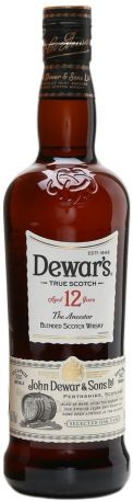 Виски "Dewar's" 12 years old, 0.5 л