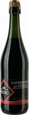 Игристое вино Medici Ermete, "Medici" Lambrusco dell‘Emilia IGT Rosso Dolce