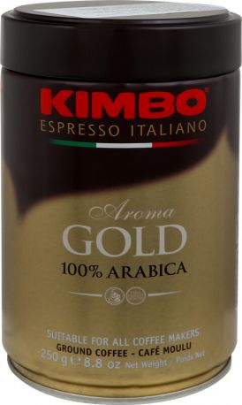 Кофе молотый Kimbo Aroma Gold 250 г - Фото 6